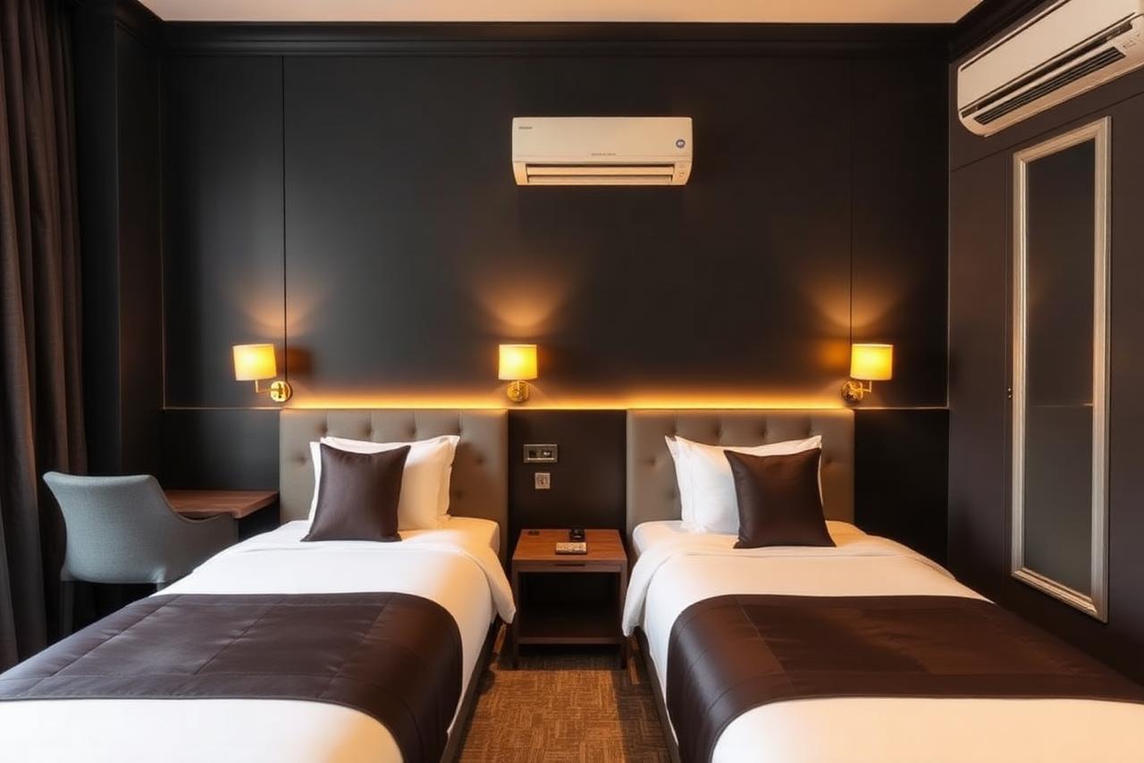 Twin business room